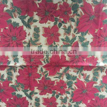 TB009 flowers polyester table cloth