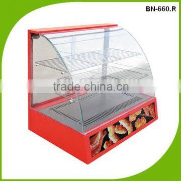 BN-660.R Industrial store used warming display electric food warmer/showcase/food warmer