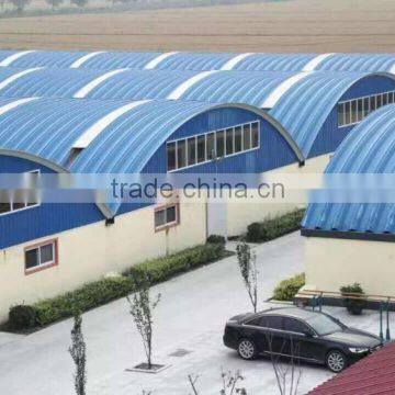 240 Hydraulic System No Girder No Column Arch Steel Roof Sheet Building Machine photo-4