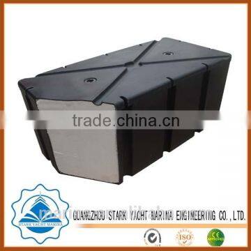 foam filled plastic floating pontoon dock devices