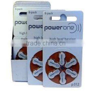 Hearing Aid Batteries Power One Hot Sale Zinc Air for Digital Hearing Aids photo-4