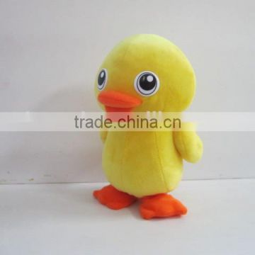 yellow flapping duck