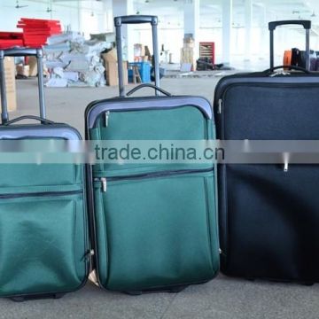 stock 3pcs wheeled luggage set closeout 3pcs wheeled baggage set