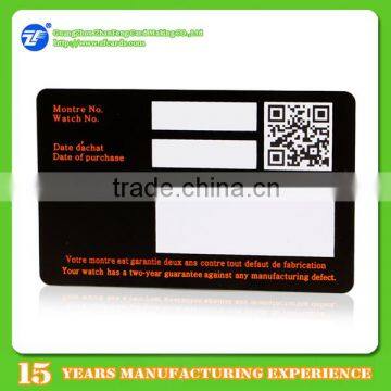 special offer Offset printing customised signature panel for pvc cards