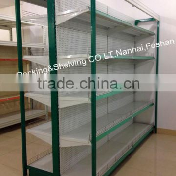 Esay installation and with strong loading capacity supermarket shelf