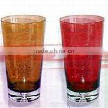 colored drinking glassware tumbler glass