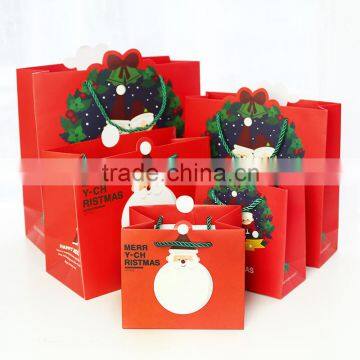 christmas paper handle bag