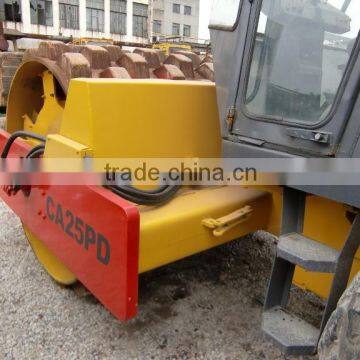 12t Used Dynapac Road Roller CA25pD Ca250D USED Padfoot Compactor photo-4