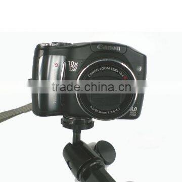 New High Quality Metal Universal Car DVR Digital Camera Sports DV Recorder Bike Motor Scooter Mount Car Rearview Mirror Holder photo-3