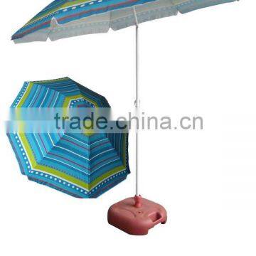 Attractive design folding mini beach umbrella straw outdoor beach umbrella