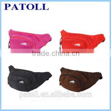 Custom unisex and top sale polyester fanny pack for sport