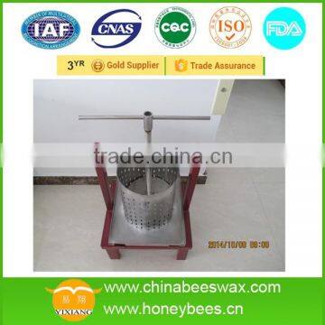 Stainless steel Manual wax press machine YX-WP-1 for processing the bee wax