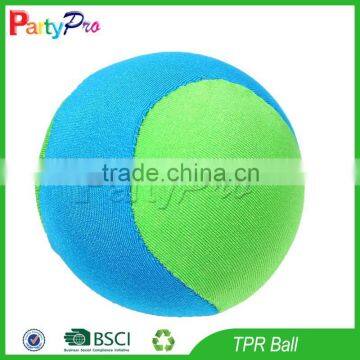 Partypro 2015 Wholesale New Design 6cm diameter TPR Lycra Soft Fabric Ball