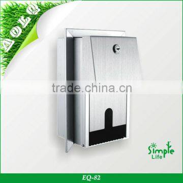 Wall-in Type Double Roll Paper Tissue Holder