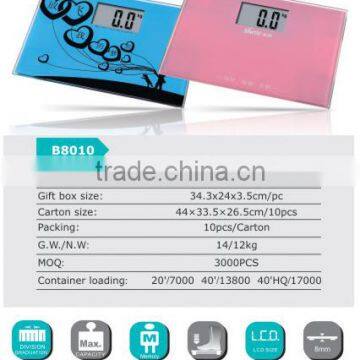 Factory on sale Scale 180kg/396lb LCD ABS plastic part