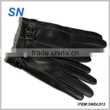 SN cheap noble sexy customerized dear leather driving gloves for man