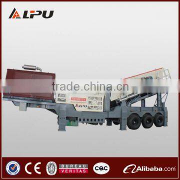 Professional Designed Mobile Impact Cone Jaw Rock Stone Crusher