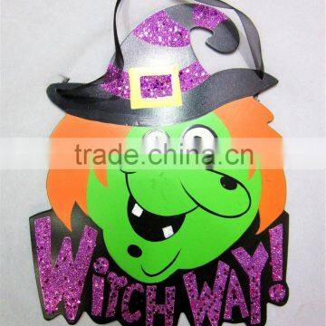 Halloween decoration witch decoration