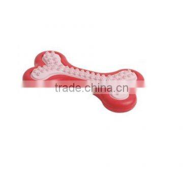 Dog soft chew rubber toy bone style sex dog toy