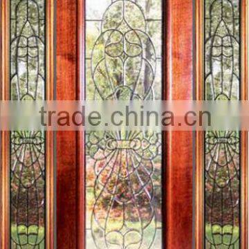 Full Lite Glass Exterior Wooden Doors Design 2013 New DJ-S9005MSTHS-29