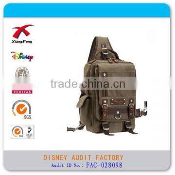 Men Canvas Sling Bag, Business Shoulder Bag for Men
