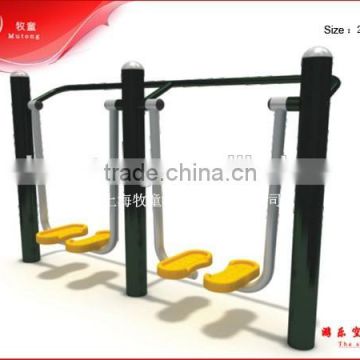 2015 exercise galvanized pipe outdoor fitness equipment for adults