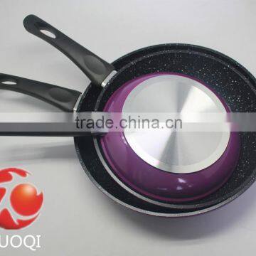 2015 new product ceramic forged fry pan set