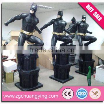 life size fiberglass batman sculpture sale