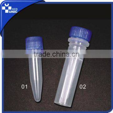 0.5ml plastic cryo tubes