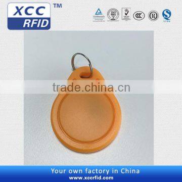 Customized logo 13.56 NFC plastic key fob