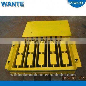 Nigeria QT40-3A Price Mobile Type Hollow Block Making Machine/ Concrete Hollow Brick Making Machine for Sale photo-3
