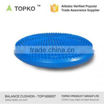 TOPKO Massage yoga pilate Inflatable Balance Air Core Stability Pad Disc for Exercise balance cushion