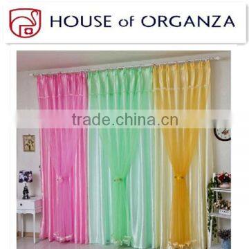 Beautiful Sheer Snow Organza Curtain