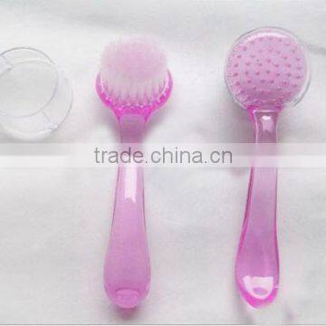 White Plastic Long Handle Manicure Brushes photo-2