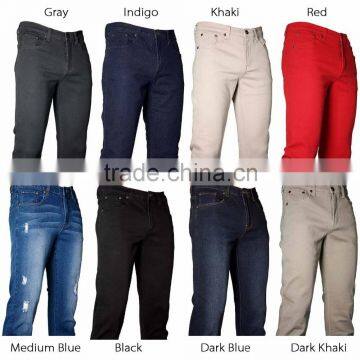 2015 Custom/OEM 100% cotton high quality denim fashion distressed jeans for men