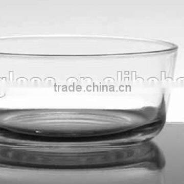 hot sale fruit or vegetable clear glass bowl