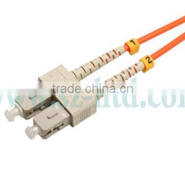 Aramid Yarn SC/PC 3.0mm Duplex MM 3M Fiber Optic Patch Cord