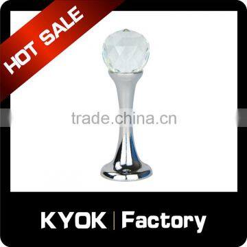 KYOK Cylindrical Crystal Shape Curtain Hooks,popular 22mm Curtain Poles Wholesalers,curtain Rod Hooks for Curtain Accessory photo-6