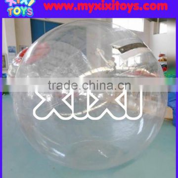 Transparent TPU inflatable water walking balls,human hamster ball for sale