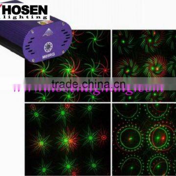 red and green color laser with 8 patterns HS-M05RG