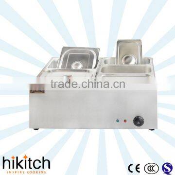 Supply commercial restaurant kitchen equipment Electric 5 Pans 2KW Bain marie food warmer made in china