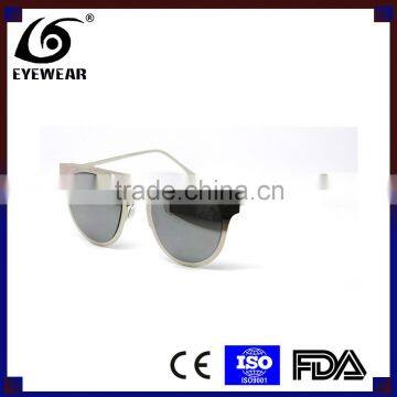 Stainless Steel Sunglasses,2016 Newest Popular Fashion Women Metal Sunglasses