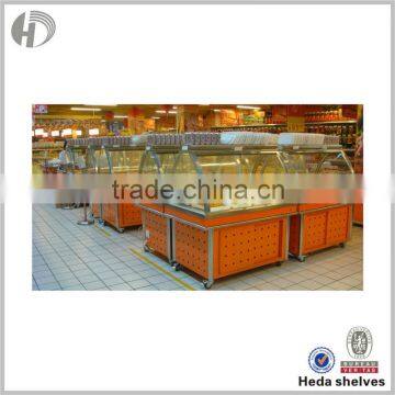 Stainless Steel Supermarket Customization Food Carts For Sale