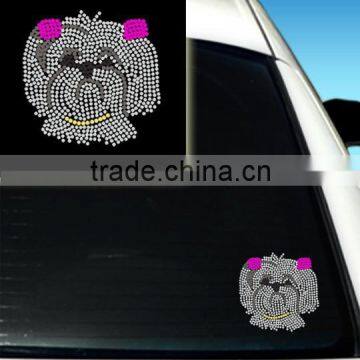 Lovely Little Dog Car Sticker From China