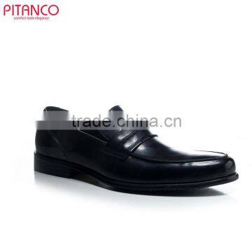 Latest design smooth-box leather dress shoes for men