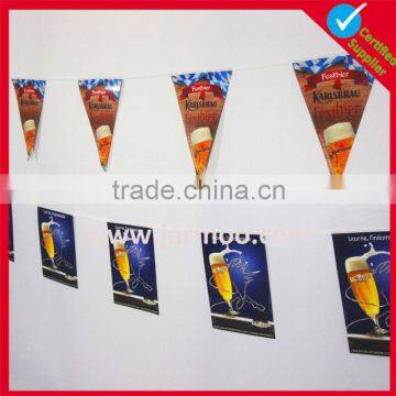 brand printed wholesale cheap string pennants