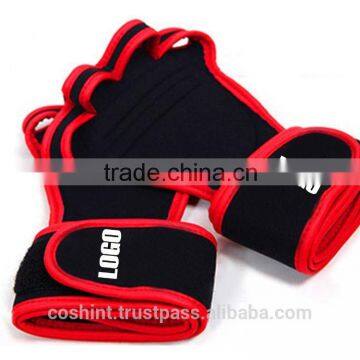 Red And Black Workout Weight Lifting Hand Wraps Ci-2504-05