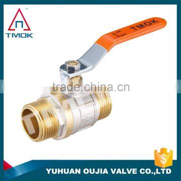 Factory Stock Brass Ball Valve Price TMOK Brand Size 1/2'' to 1'' BSP Thread Iron Handles With Pvc Credit Insurance Support Quality Choice photo-3