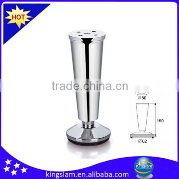 Hot selling heavy duty straight metal sofa legs table legs cabinet legs