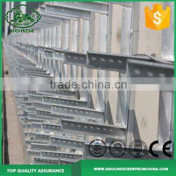 China Exporter Solar Ground Bracket Mount Racking